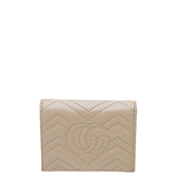 Gucci Dusty Pink GG Marmont Card Case