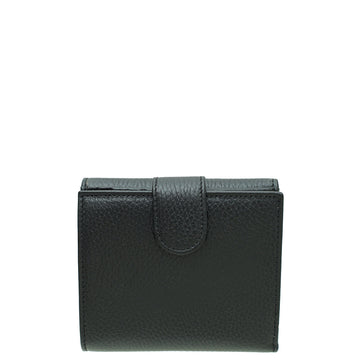 Gucci Black Interlocking G French Wallet