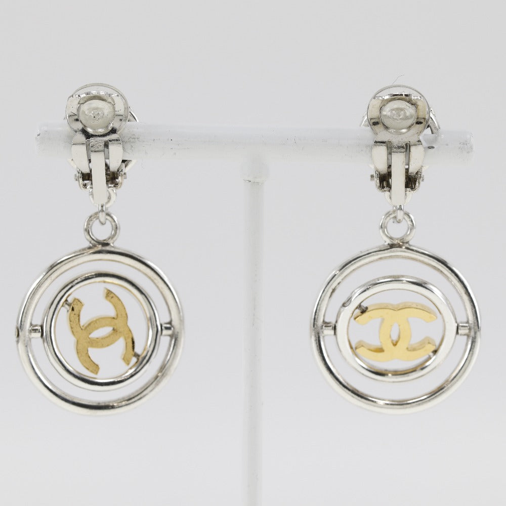 CHANEL Earring A06833X01060 metallic Silver Women Used