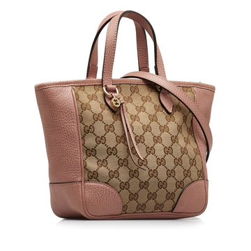 GUCCI GG Canvas Bree Satchel