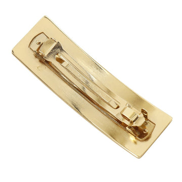CHANEL Valletta Plated Gold gold logo