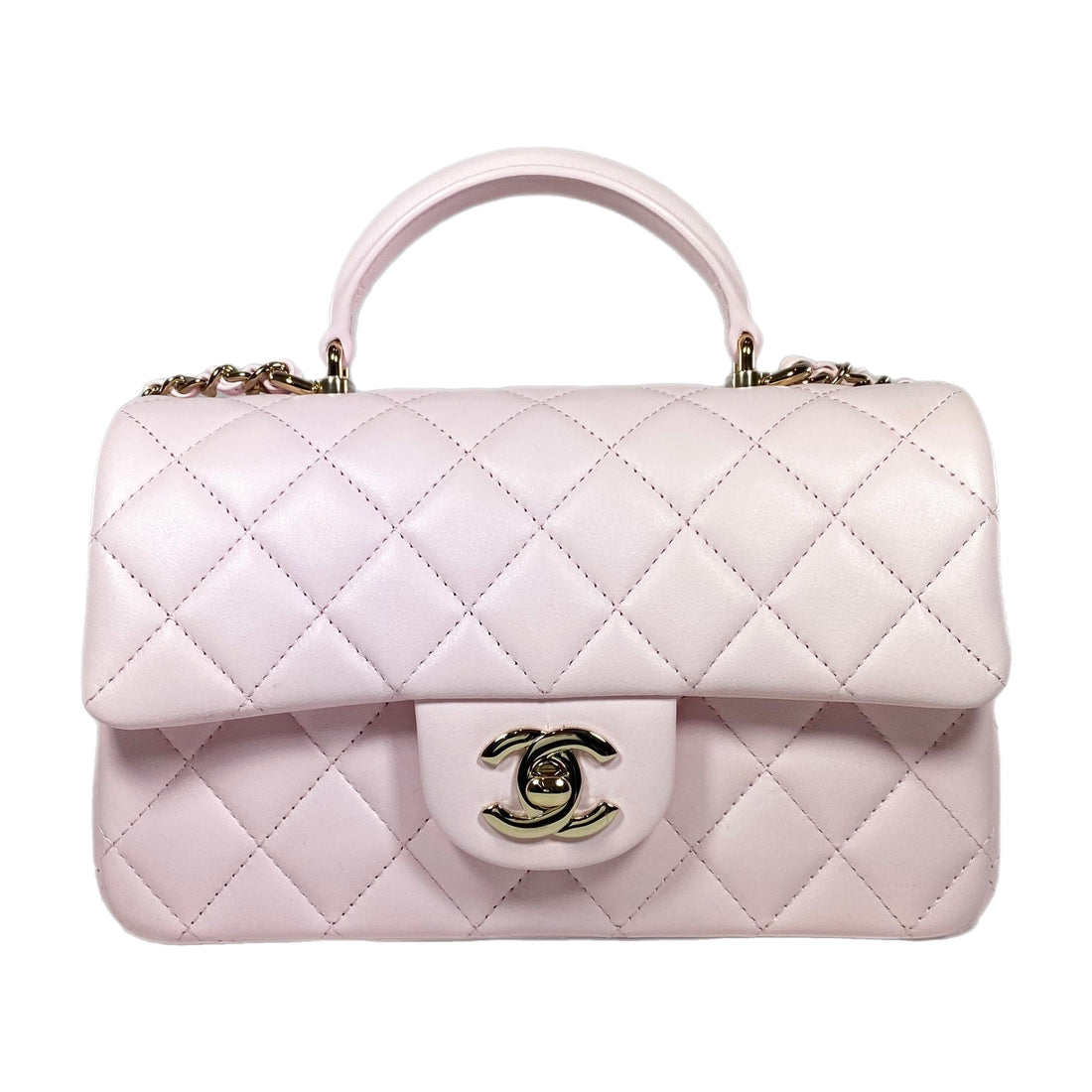 CHANEL Caviar Wallet On Chain WOC Double Zip Chain Shoulder Bag j70