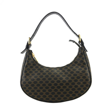 CHANEL Classic Double Flap 10" Chain Shoulder Bag Black Lambskin k39