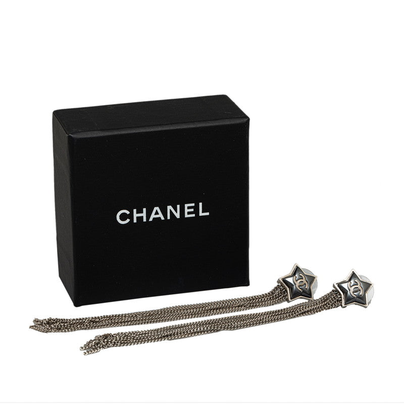 Chanel CC Star Tassel Earrings Metal Earrings in Excellent condition