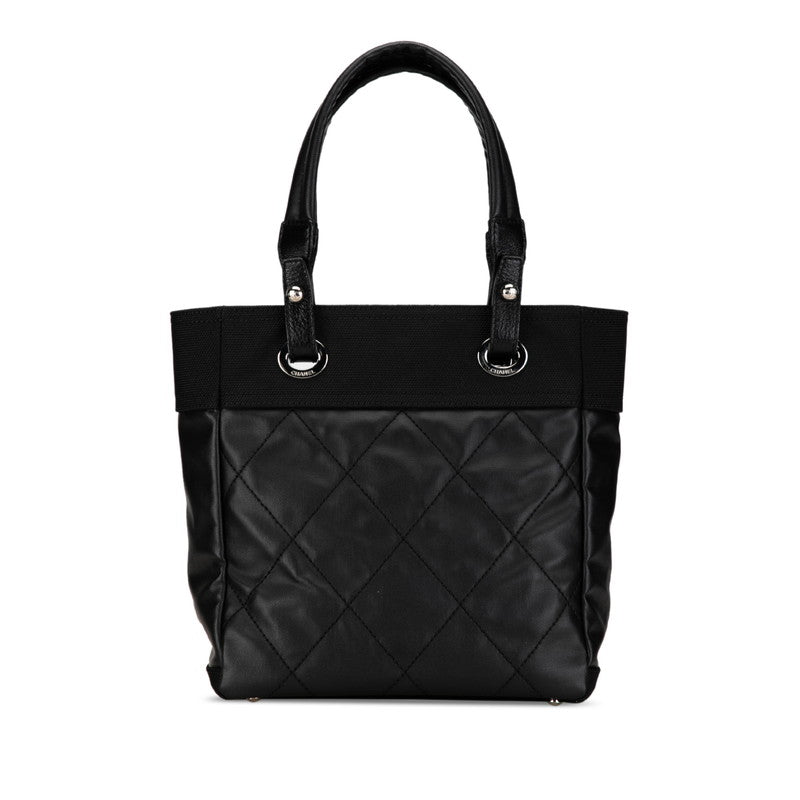 Chanel Paris Biarritz PM Tote Bag  Canvas Shoulder Bag A34208 in Excellent condition