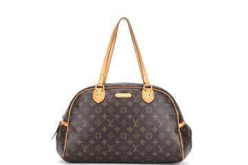 LOUIS VUITTON M95565 MONTORGUEI (AR3068) PM SIZE, MONOGRAM CANVAS, NO DUST COVER