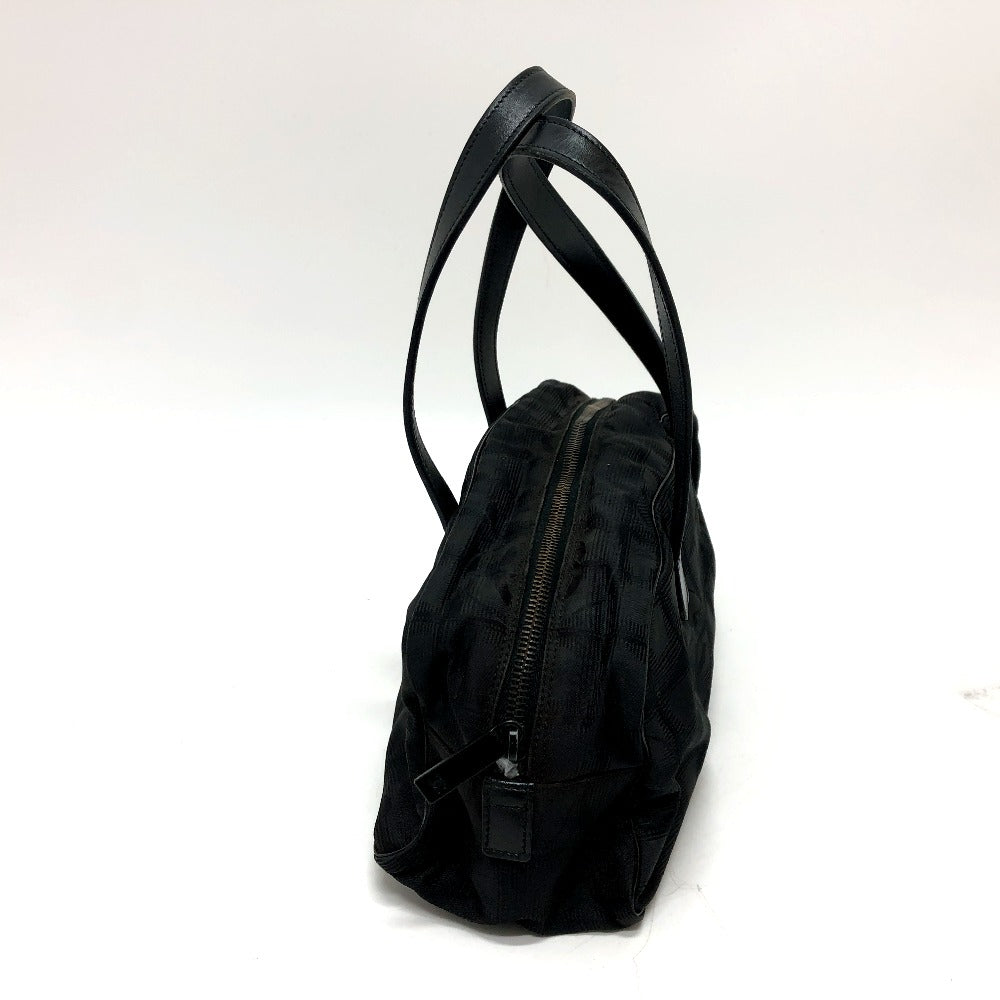CHANEL Boston Duffel bag A15828 Leather / nylon black New travel line Women Used
