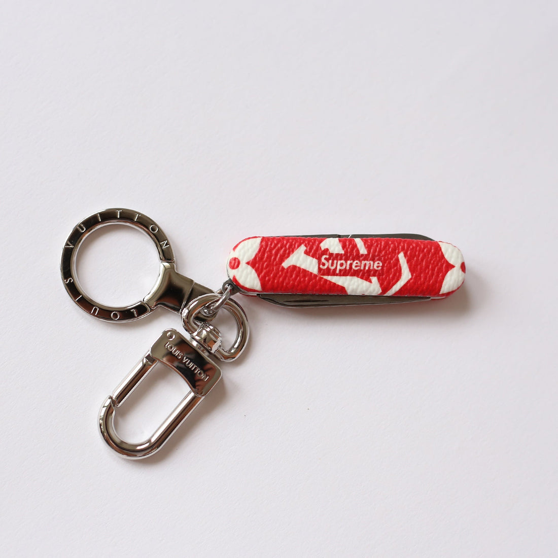 Louis Vuitton | Supreme Pocket Knife Charm | Red