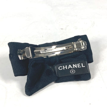 CHANEL Valletta canvas black 14C Dot polka dots