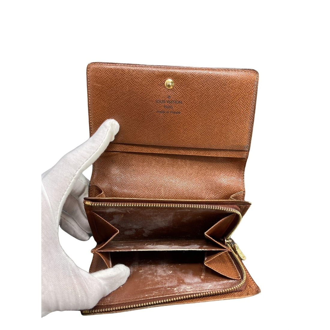 LOUIS VUITTON Louis Vuitton Monogram Tresor Wallet TRE2 - Brown