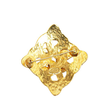 Chanel CC Diamond Brooch  Metal Brooch in Good condition