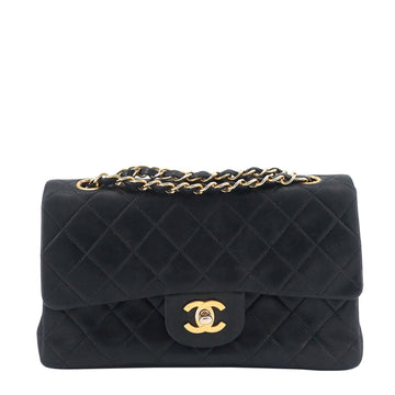 Classic Double Flap Small Lambskin Leather Bag
