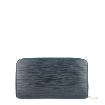 LOUIS VUITTON Zippy Navy Blue Epi Leather Organizer Wallet