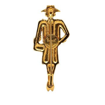 Chanel Mademoiselle Lady Brooch Metal Brooch in Good condition