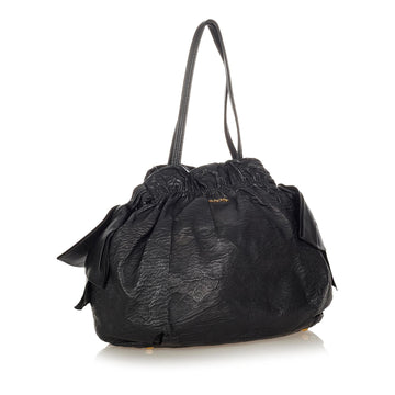 Prada Bow Lambskin Leather Makersluxe (MLB-GiuUZ2)