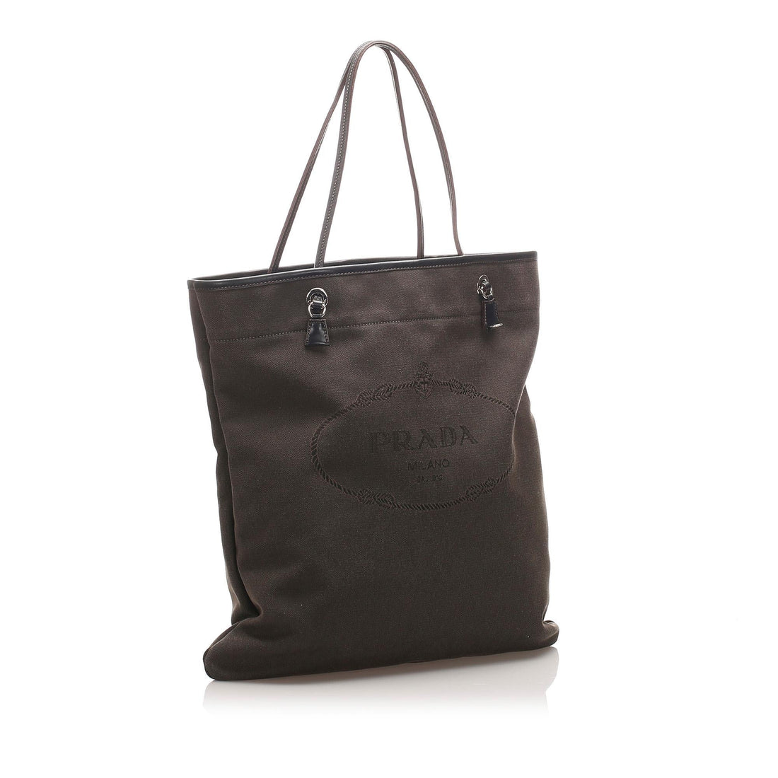 Prada Canapa Canvas Tote  (MLB-10100)