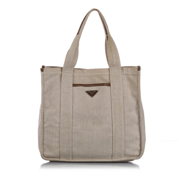 Prada Canvas Tote Bag (MLB-10743)