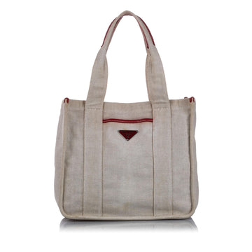 Prada Canvas Tote Bag (MLB-10744)