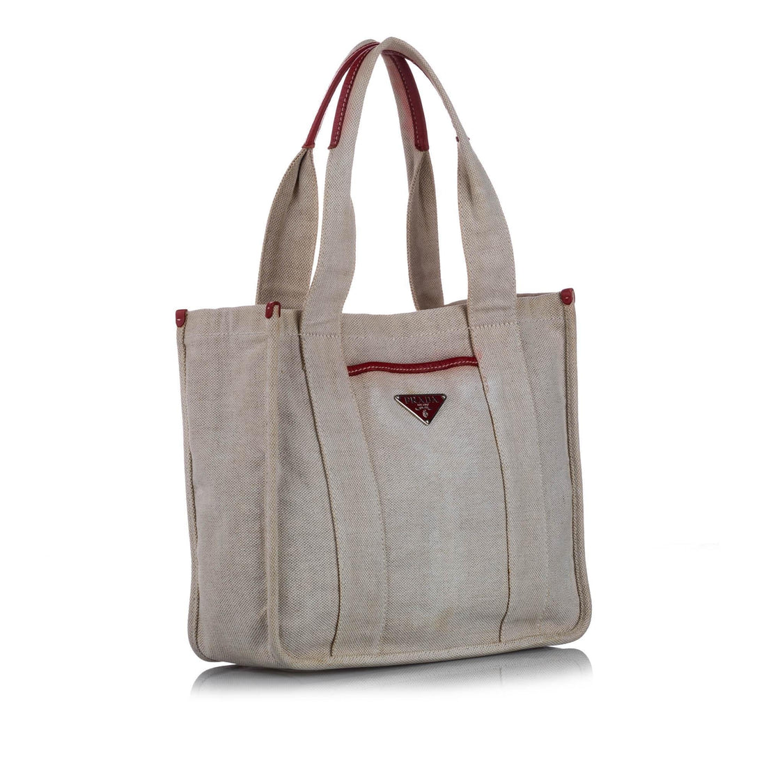 Prada Canvas Tote Bag (MLB-10744)