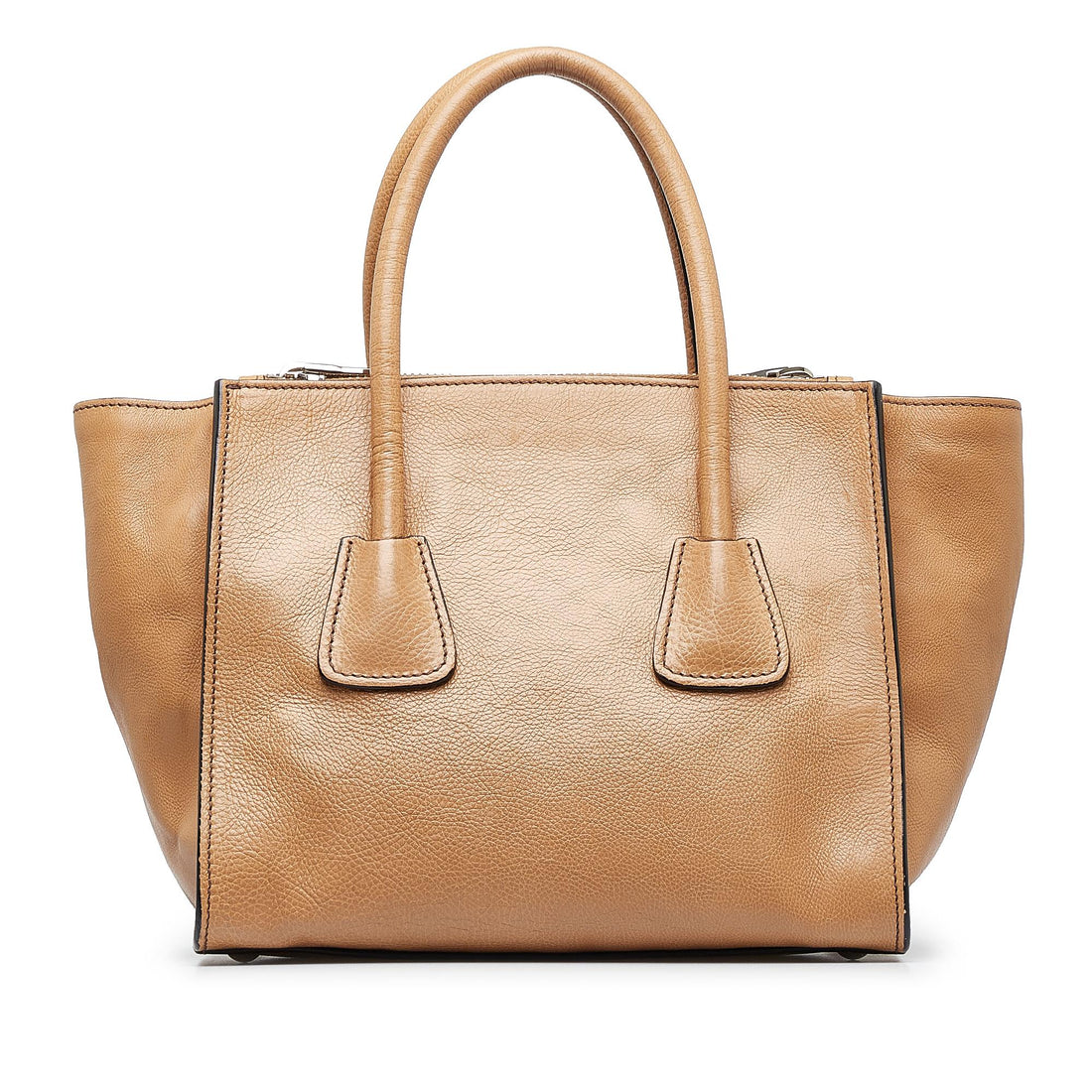 Prada City Calf Double Zip Tote (MLB-57kxd6)