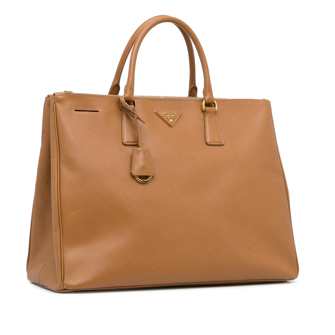 Prada Extra Large Saffiano Lux Galleria Double Zip Tote (MLB-AKcxt1)