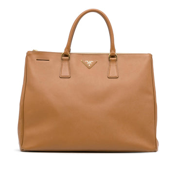 Prada Extra Large Saffiano Lux Galleria Double Zip Tote (MLB-AKcxt1)