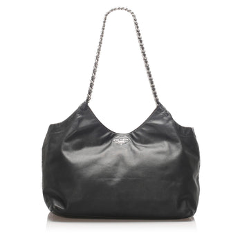 Prada Leather Chain Tote  (MLB-10457)