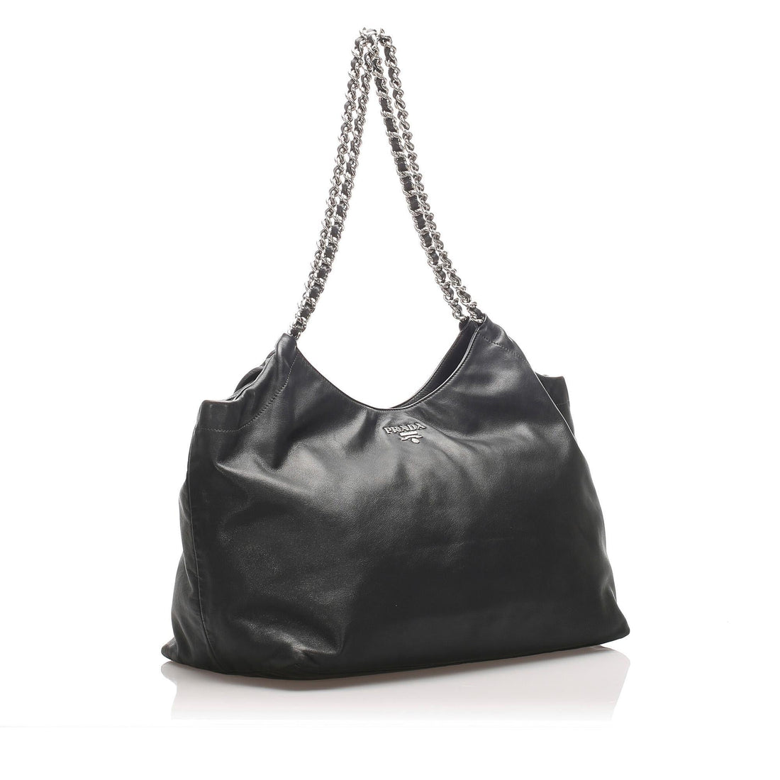 Prada Leather Chain Tote  (MLB-10457)
