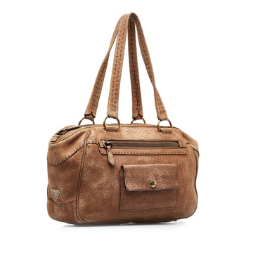 Prada Leather Shoulder Bag (MLB-gXfjd8)
