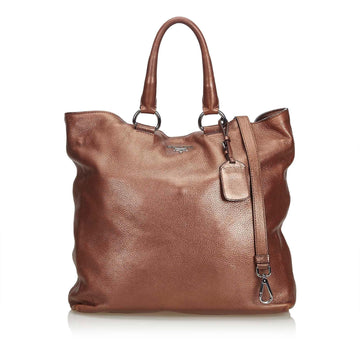 Prada Leather Tote  (MLB-10222)