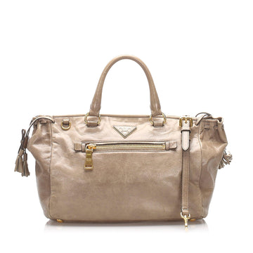 Prada Leather Tote  (MLB-10589)