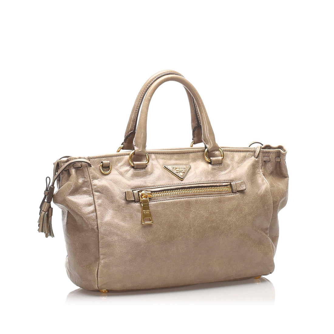 Prada Leather Tote  (MLB-10589)
