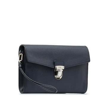 Prada Saffiano Envelope Pushlock Clutch (MLB-iFz9ge)