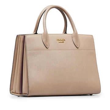 Prada Saffiano & City Calf Bibliotheque Bag (MLB-wE2mgA)