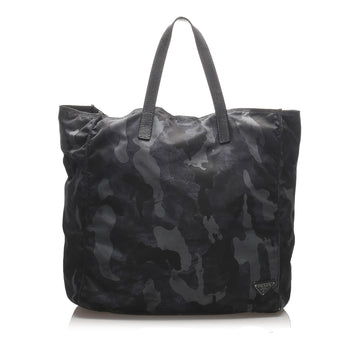 Prada Tessuto Camouflage Tote  (MLB-10638)