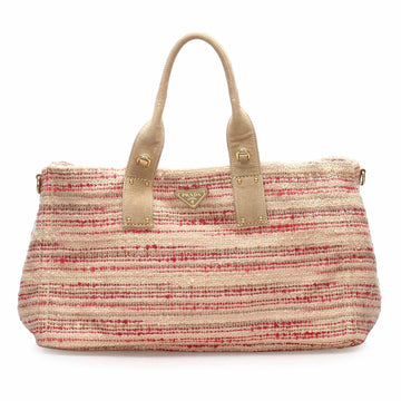 Prada Tweed Tote Bag (MLB-10410)