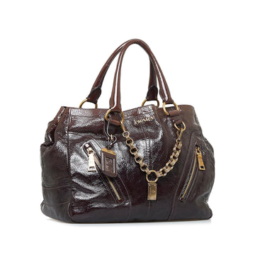 Prada Vitello Shine Zippy Tote Bag (MLB-ks2Rg4)