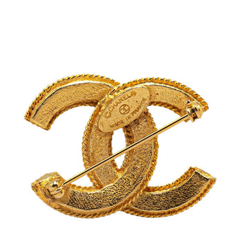 Chanel CC Logo Brooch  Metal Brooch in Good condition