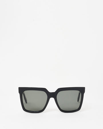 Celine Black Acetate Oversized Square CL4055 Frame Sunglasses