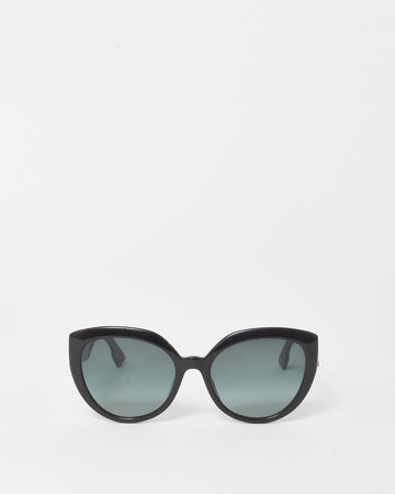 Dior Black Oversized DC DDior F Logo Sunglasses