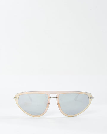 Dior Silver & Gold Mirror Aviator HS3 Sunglasses