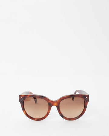 Celine Brown Tortoise Oversized CL41755 Sunglasses