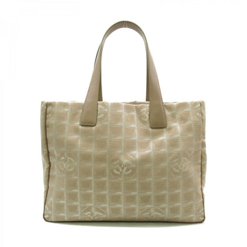 Chanel New Travel Line Tote Bag Canvas Tote Bag in Excellent condition