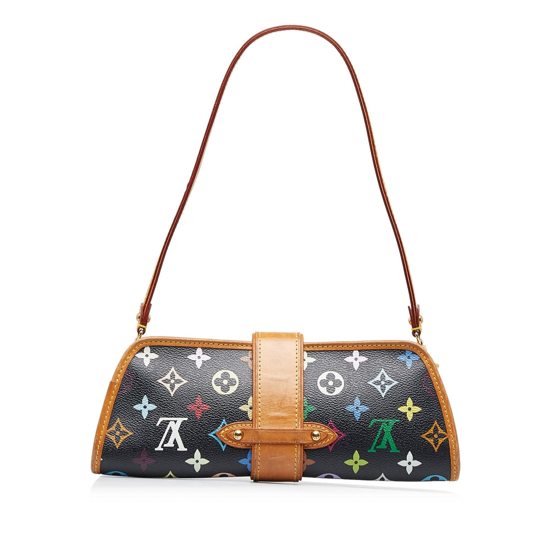 LOUIS VUITTON Monogram Multicolore Shirley Baguette