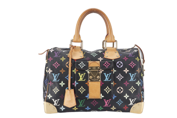 LOUIS VUITTON SPEEDY 30 (M92642) MULTICOLOR MONOGRAM CANVAS NO DUST COVER