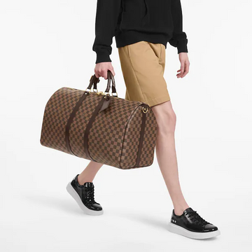 Louis Vuitton keepall bandouliere 55 damier ebene