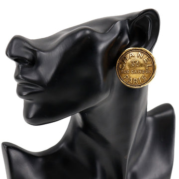 CHANEL Earring Plated Gold gold 31 RUE CAMBON Women Used