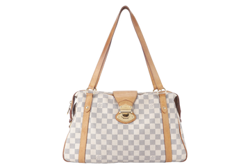 LOUIS VUITTON STRESA PM (N42220) DAMIER AZUR GOLD HARDWARE NO DUST COVER