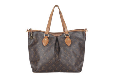 LOUIS VUITTON PALERMO PM (M40145) MONOGRAM COATED CANVAS WITH DUST COVER