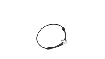 LOUIS VUITTON 18k Empreinte Lace Bracelet White Gold